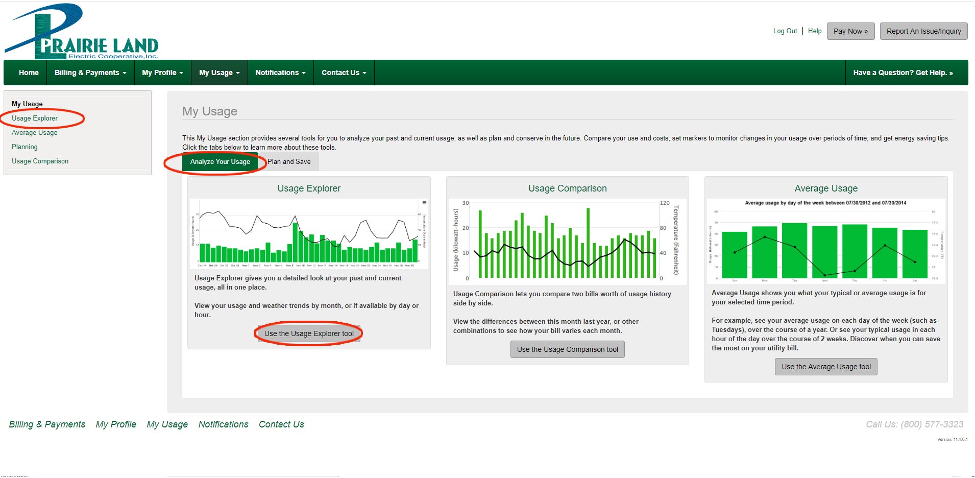 Usage Explorer