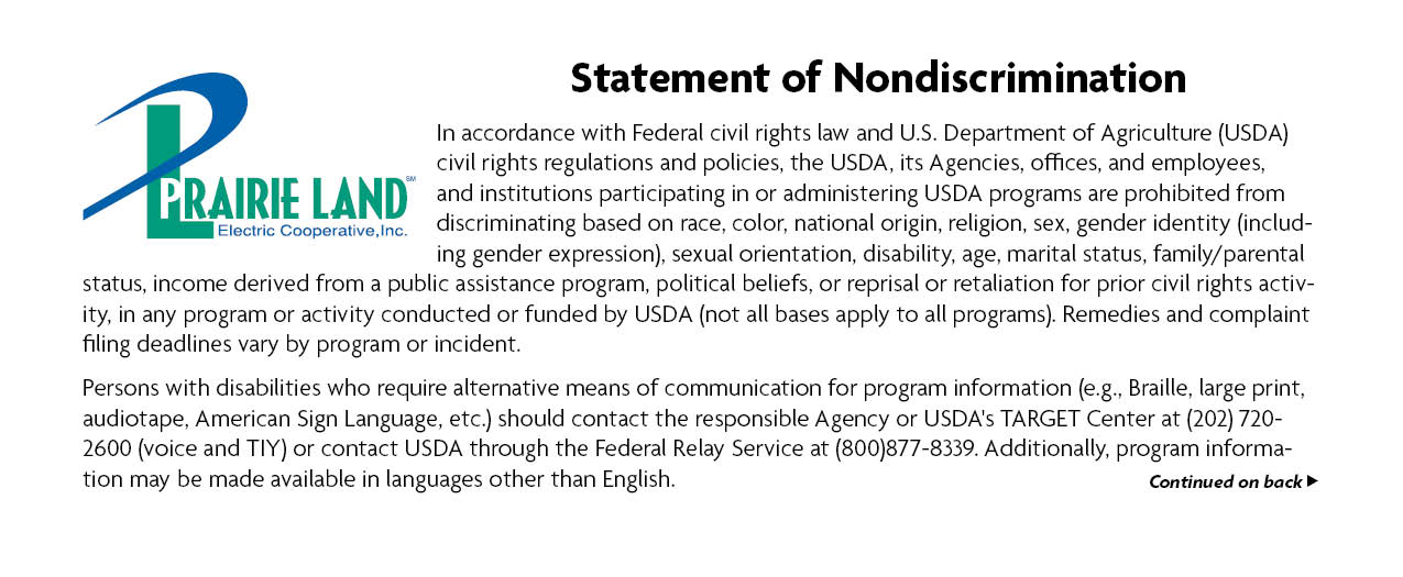 Statement of Nondiscrimination Page 1