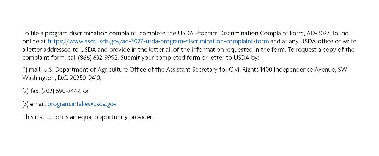 Statement of Nondiscrimination Page 2