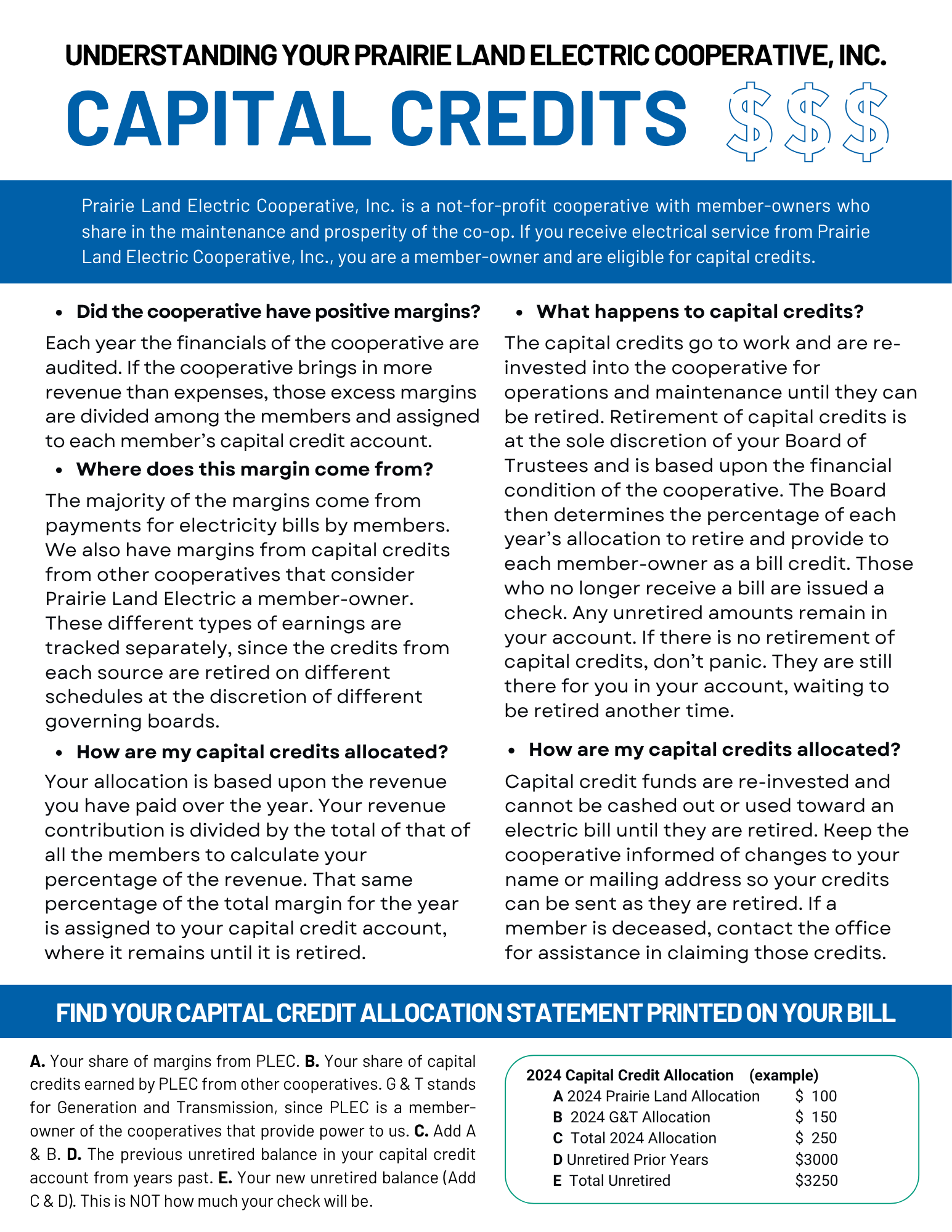 Capital Credits