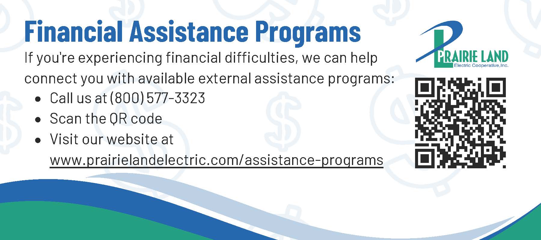 Financial Assistance Bill Insert