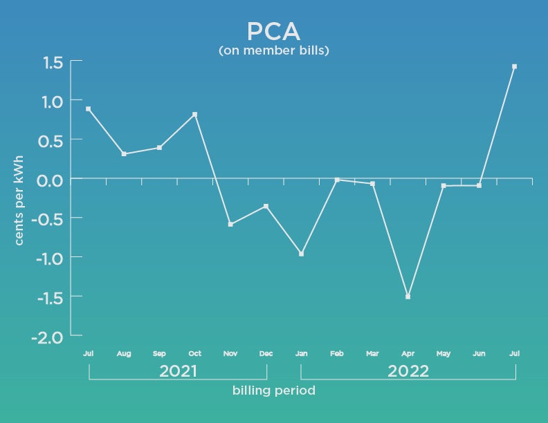 PCA last year