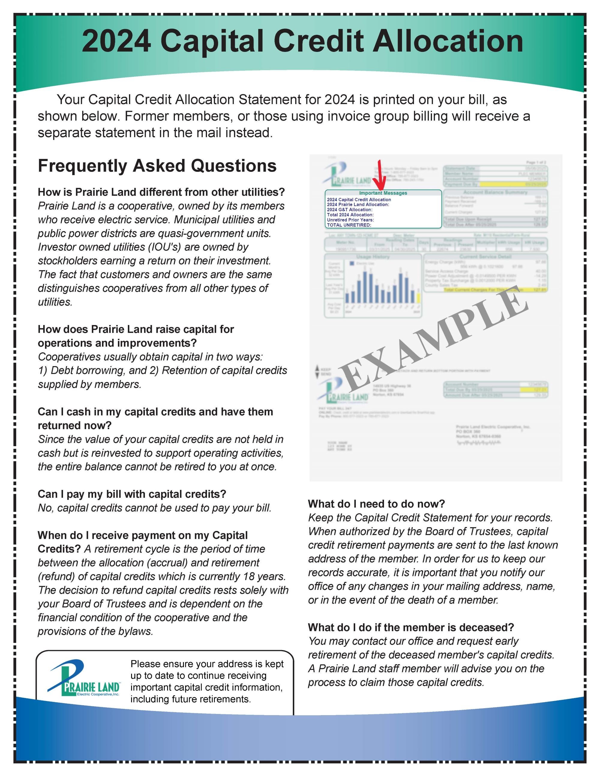 Capital Credit Allocation
